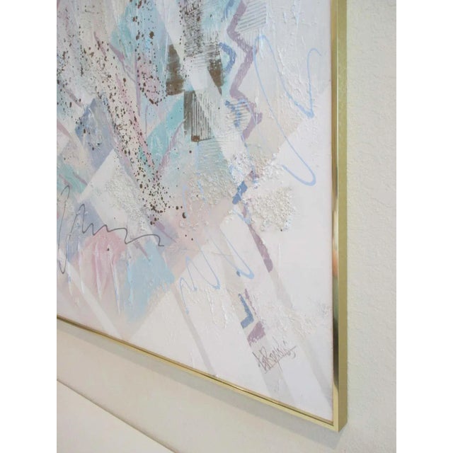 Vintage Lee Reynolds Large Abstract For Sale - Image 10 of 13