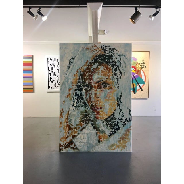 Christina Major Christina Major, Oil on Canvas Titled: “Nina” For Sale - Image 4 of 9