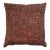 Wonderful Large Faded Plum-Color Embroidered Cushion For Sale