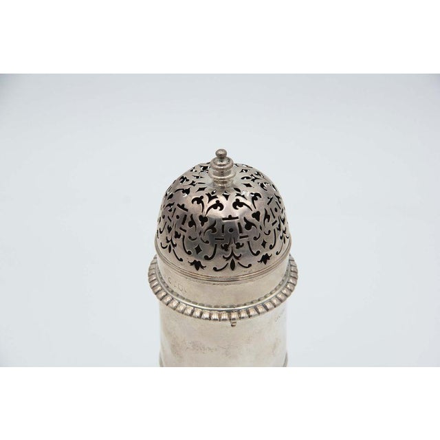 Silver Sprinkler with Reliefs For Sale - Image 3 of 4