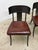 Bronze Michael Taylor Bronzed Klismos Garden Chairs With Leather Cushions, 1990s For Sale - Image 8 of 18