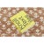 Chocolate Contemporary Block Print Floral Natural Silk Runner by Rug & Kilim, India For Sale - Image 8 of 9