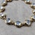 Metal Syna Yellow Gold Moon Quartz Bracelet For Sale - Image 7 of 8