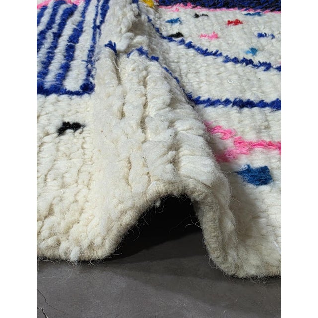 Contemporary Contemporary Moroccan Tribal Rug - 7.2 X 5.9 Ft For Sale - Image 3 of 8