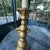 Vintage Mid-Century Modern Gilded Lamp For Sale - Image 4 of 9