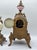 Traditional Antique New Haven Mantle Clock, French Porcelain Egg Urn Set For Sale - Image 3 of 10