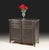 Handcrafted in Italy, this French Country cabinet features a distressed black finish with warm brown undertones that...