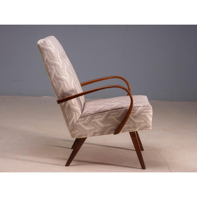 Bentwood Lounge Chairs by Jaroslav Šmídek, 1950s, Set of 2 For Sale - Image 6 of 13