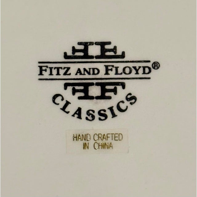 Ceramic Stunning Vintage Fitz and Floyd Classics Coq Du Village Rooster Cachepot Planter For Sale - Image 7 of 9