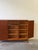 Wood Vintage Danish Teak Sideboard - Mid Century Modern Cabinet Storage 1960s For Sale - Image 7 of 10