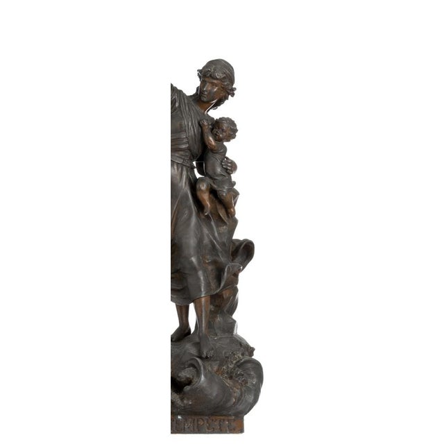 Sculpture by Virgile Morey For Sale - Image 4 of 8