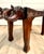 Vintage Indian Hand-Carved Solid Wood Elephant Bench For Sale - Image 9 of 12