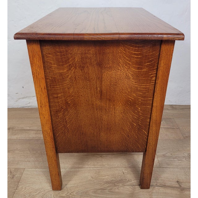 Vintage Chest of Drawers with Oak Country Ring Handles, 1980 For Sale - Image 11 of 14
