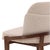 2020s Walnut Linen Ellery Dining Chair For Sale - Image 5 of 6