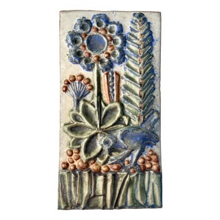 Ceramic Relief Wall Panel by Marianne Starck for Michael Andersen, Denmark, 1960s For Sale