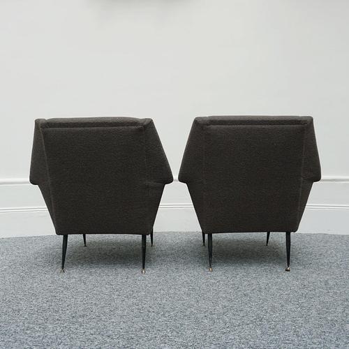 1950s Vintage Lounge Chairs, 1950s, Set of 2 For Sale - Image 5 of 10