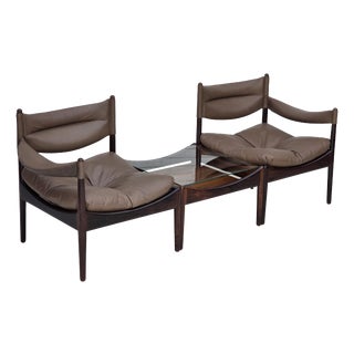Danish Modus Modular Sofa by Kristian Vedel for Søren Wiladsen, 1974, Set of 3 For Sale