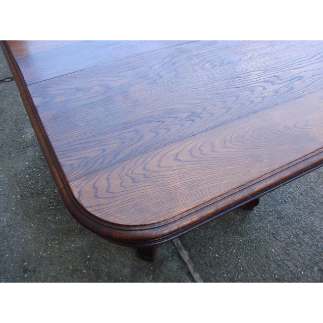 19th Century Oak Dining Table For Sale - Image 10 of 15