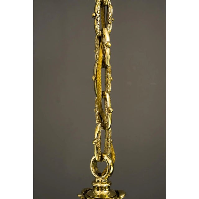Viennese Chandelier with Capricorn Heads, 1890s For Sale - Image 11 of 18