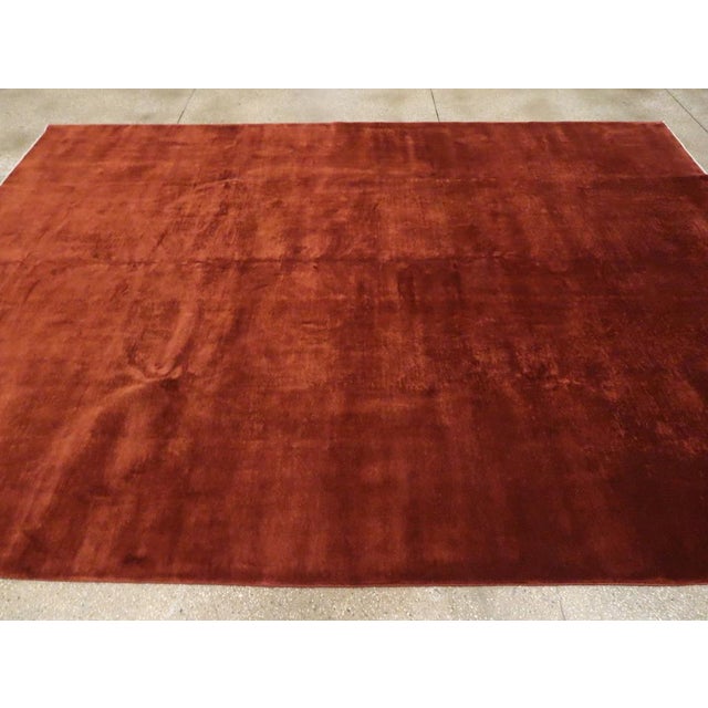 Galerie Shabab Collection Mid-20th Century Handmade Chinese Art Deco Large Room Size Carpet For Sale In New York - Image 6 of 10