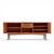 Bernhard Pedersen Mid Century Danish Rosewood Tambour Door Credenza and Hutch For Sale - Image 9 of 12
