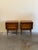 Pair of Mid 20th Century Basic Witz Walnut Nightstands Brutalist Style For Sale - Image 9 of 10