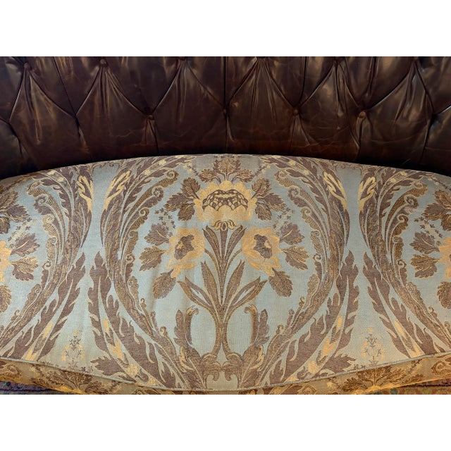 1980s Upholstered Victorian Revival Sofa by Paul Robert Inc. For Sale - Image 4 of 7