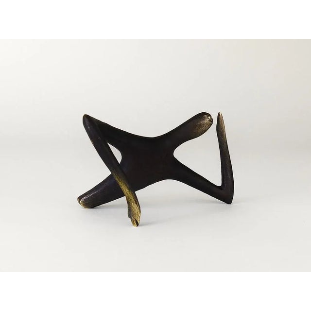 A beautiful brass figure called "optimist / pessimist", model #4059, designed by Carl Auböck back in 1957. A very charming...