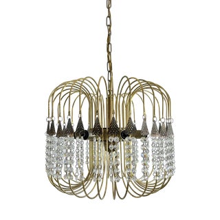 Vintage Murano Glass Hanging Light, 1970s For Sale