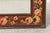 Red Contemporary Folk Art Hand-Painted Wood Wall Mirror With Red Floral Border For Sale - Image 8 of 8