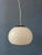 Small White Space Age Mushroom Pendant Lamp For Sale - Image 11 of 11