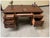 Age: circa 1915 Wood type: solid oak, veneered tabletop Condition: very good, meticulously maintained, fully restored...
