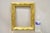 Vintage Italian Hollywood Regency Gold Gilt Wood 14 X 12 Art Picture Frame For Sale - Image 9 of 12