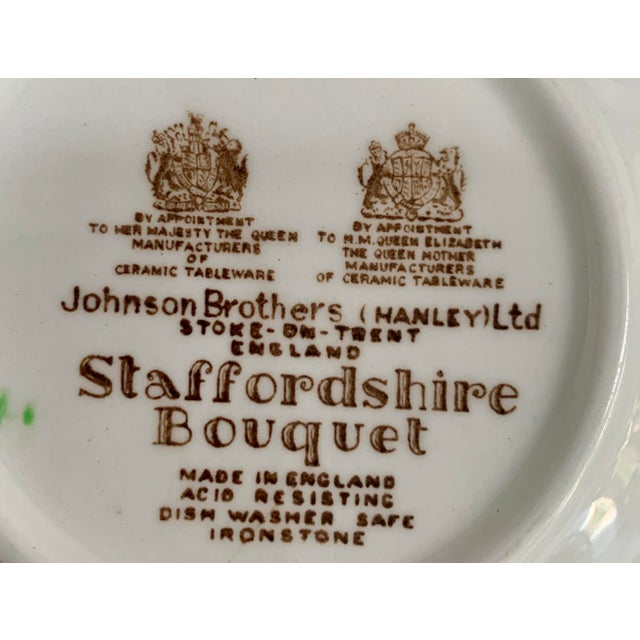 Ceramic Staffordshire Bouquet by Johnson Brothers - Set of 45 For Sale - Image 7 of 7