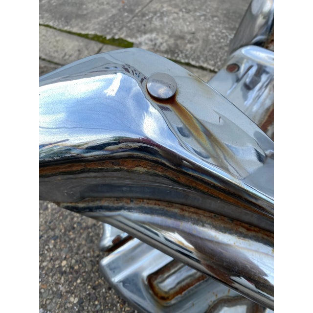 1970s 1970s Jason Seley Welded Swivel Bumper Chair For Sale - Image 5 of 12