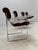 Tucroma Chairs in Brown Leather and Chrome by Guido Faleschini for I4 Mariani, Italy, 1970s, Set of 4 For Sale - Image 3 of 18