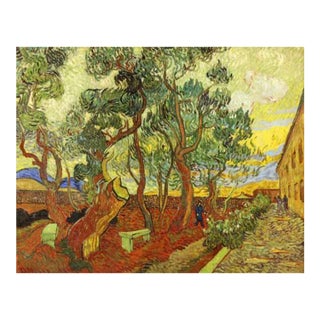 Van Gogh the Garden of the Asylum in Saint Remy LTD Edition Giclee For Sale