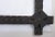 Antique Hand Carved Folk Tramp Art Wood Picture Frame For Sale - Image 4 of 6
