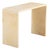 Parchment Covered Waterfall Console, in the Manner of Jean-Michel Frank. For Sale