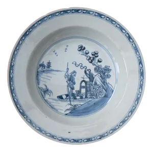 18th Century Qianlong Chinese Porcelain Plate