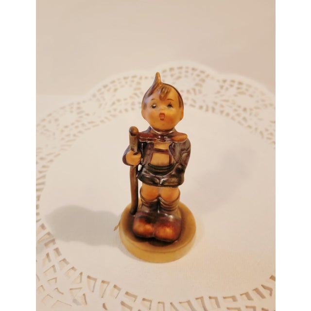 Vintage Hummel Goebel Boy Figurine-Little Hiker, Goebel West Germany 16/2/0 For Sale - Image 10 of 16