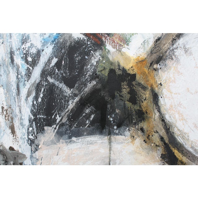 Beige Natalia Vypritskaia, Membrane, 2026, Textured Paste on Canvas For Sale - Image 8 of 9