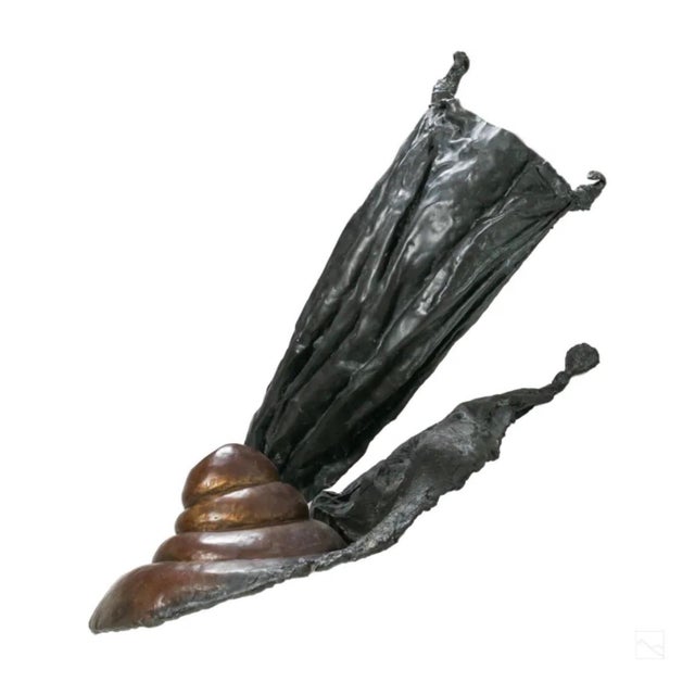 Phoebe Adams, Large Biomorphic Abstract Bronze Sculpture Phoebe Adams Wall Hanging, 1985 For Sale - Image 11 of 11