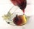 Transitional Murano Art Glass Red and Gold Birds on Branch Sculpture For Sale - Image 3 of 7