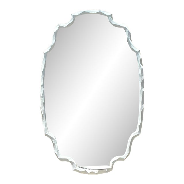 Vintage Boho Oly Front Mirror For Sale