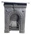 Victorian Cast Iron Fireplace with Integrated Mantel and Grate For Sale