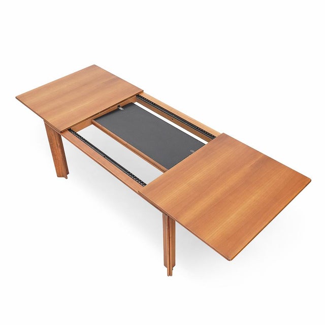 Mou Extendable Table by Afra and Tobia Scarpa for Molteni, 1970s For Sale - Image 9 of 15