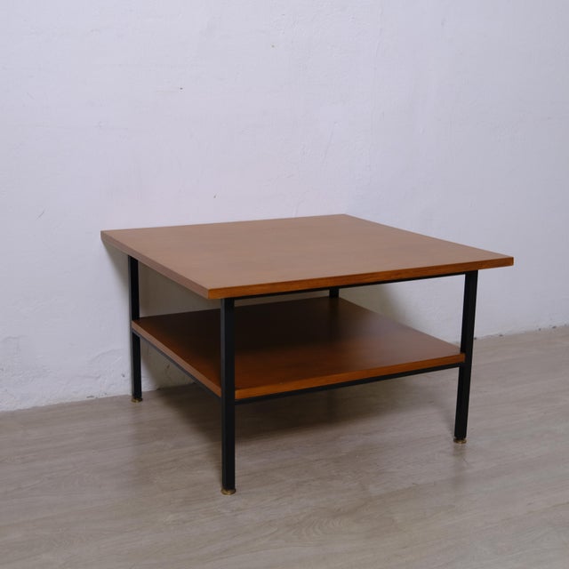 Vintage Italian Coffee Table in Wood, 1950s For Sale - Image 11 of 15