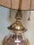Bronze Pair of 1950s Brass & Crystal Lamps For Sale - Image 8 of 12