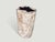 2010s Andrianna Shamaris Abstract High Quality Petrified Wood Side Table For Sale - Image 5 of 5